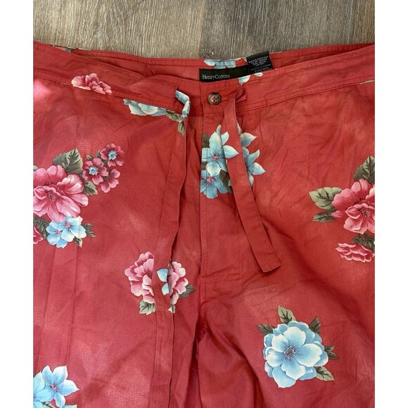HENRY COTTONS Womens Pants Trousers Size W38 L32 Colorful Floral Button Fly  NWT - Picture 3 of 14